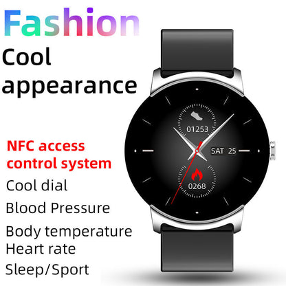 Brehn | BCKS02 Blood Sugar Measurement, Blood Oxygen, Blood Pressure, Heart Rate Bluetooth Smartwatch