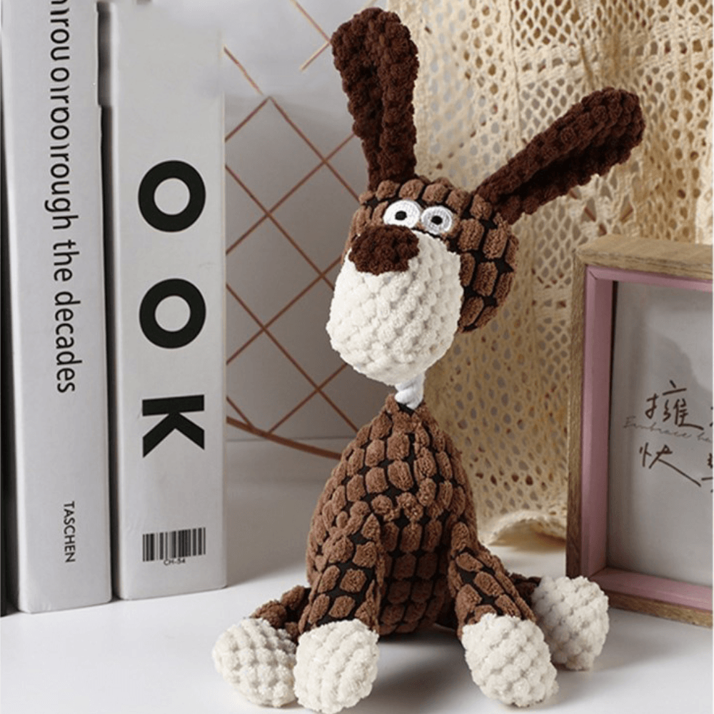 Sandsberg | Robust Plush Dog Toy | Bite-Resistant and Durable Design | Multiple Models