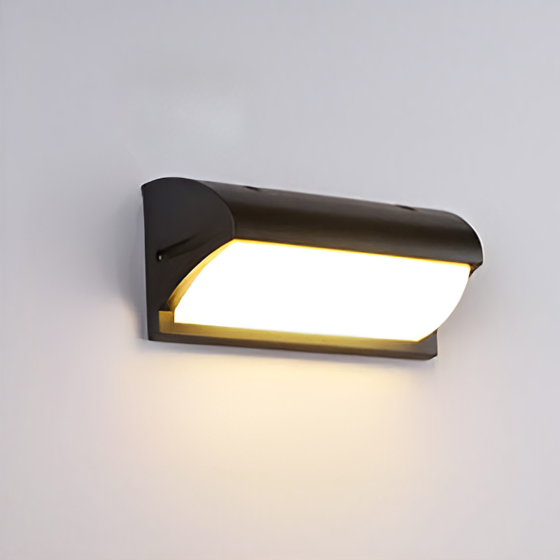 Waterproof outdoor LED wall lamp with motion sensor