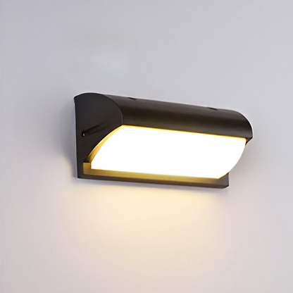 Waterproof outdoor LED wall lamp with motion sensor
