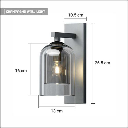 Skanto | Champagne Wall Lamp