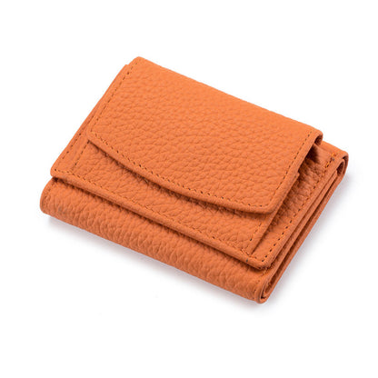 Handmade RFID wallet made of soft leather