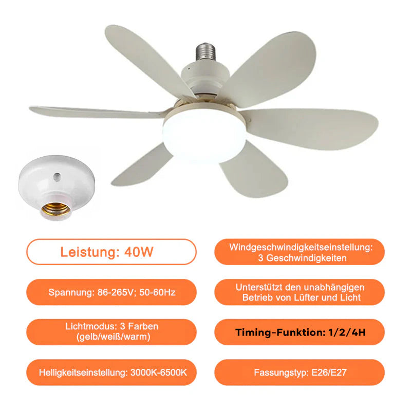 Skanto | Skanto Ceiling Fan with Light