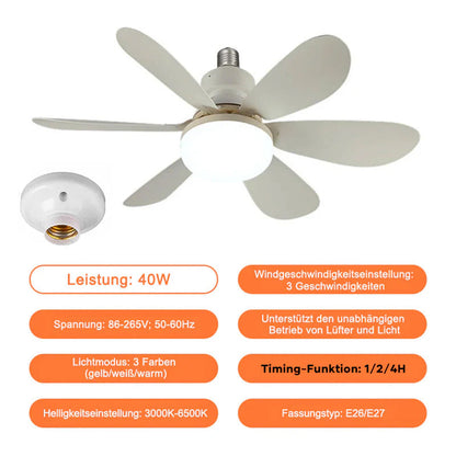 Skanto | Skanto Ceiling Fan with Light