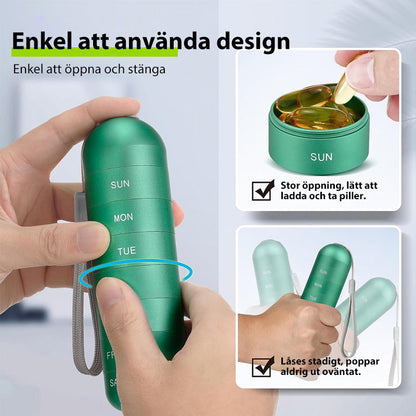 Brehn | 7-day portable pill box for travel