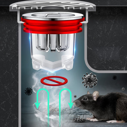 BowLift | Magnetic odor-neutralizing floor drain core