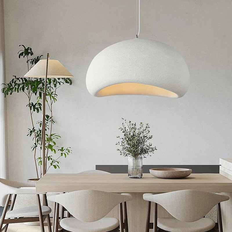 Skanto | LED Pendant Lamp - Nordic Wabi Sabi Design - Adjustable Lighting Fixture for Home Decor & Modern Interiors