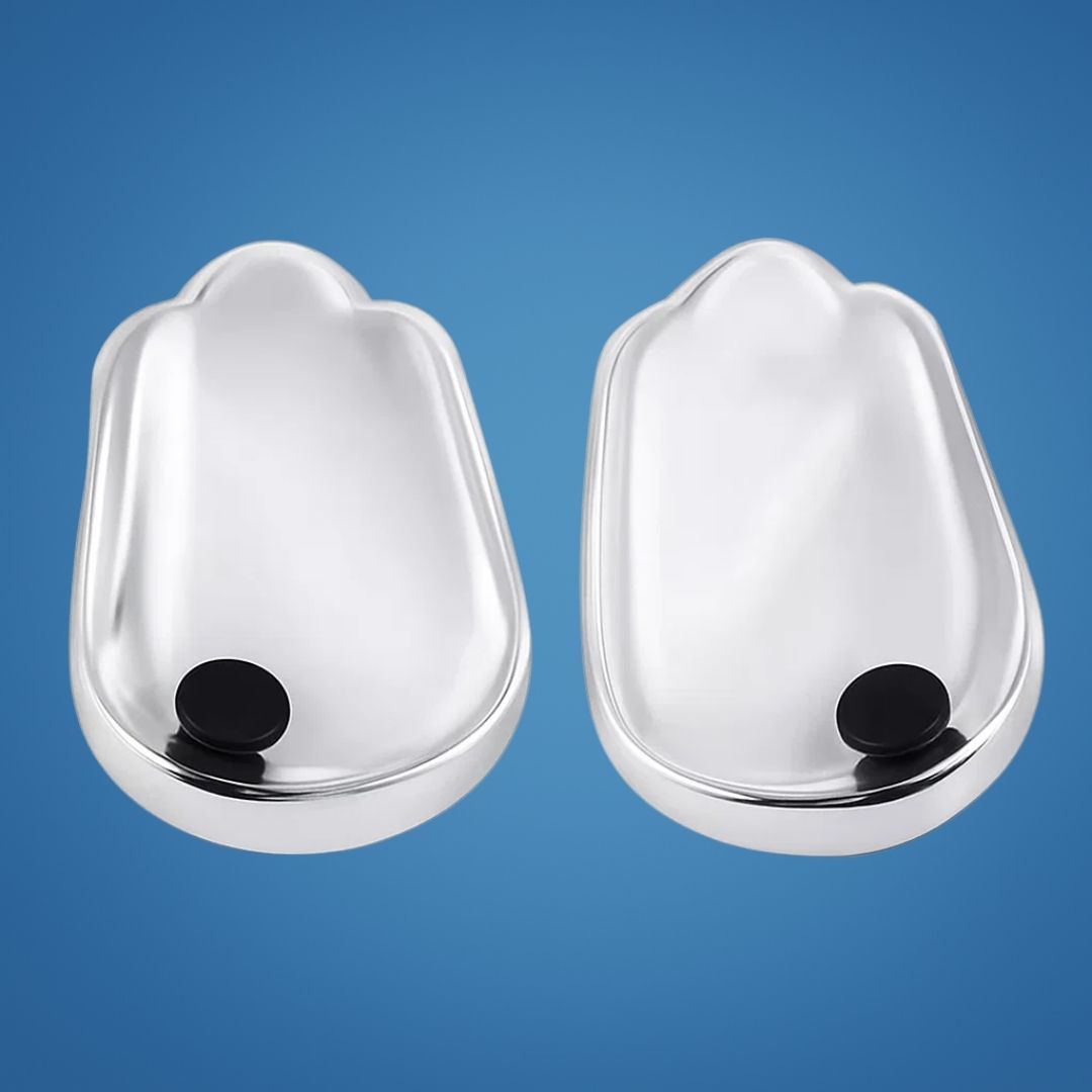 HeelGuard | Silicone Gel Heel Cups – Heel Pain Relief – Shock Absorbing Pad – Orthopedic Support for Daily Comfort Skanto