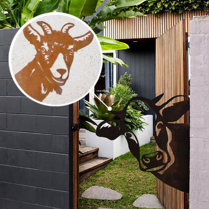 Skanto | Farm Decor – PeepFarm – Realistic Animal Design – Garden Metal Art