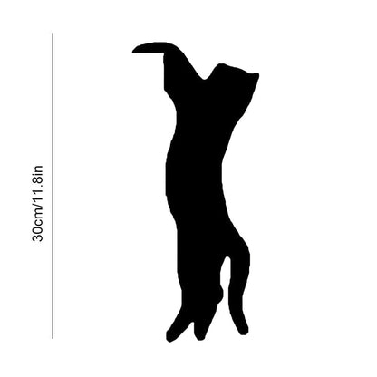 Skanto | Black Cat Door Corner Sign Decoration