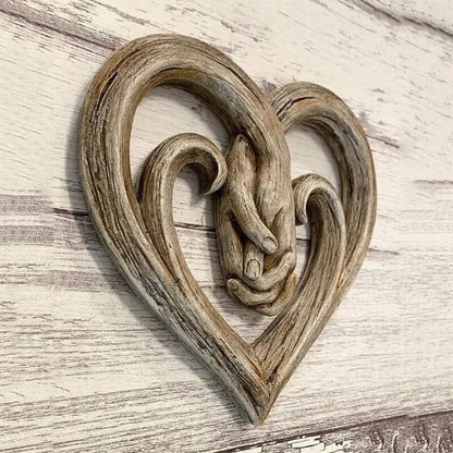 Skanto Skanto | Rustic Wooden Heart Wall Decor
