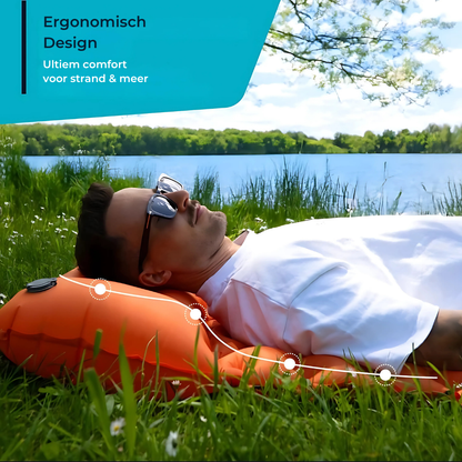 Skanto | AirLite Self-Inflating Sleeping Pad – Lightweight, Compact & 10 cm Thick Comfort