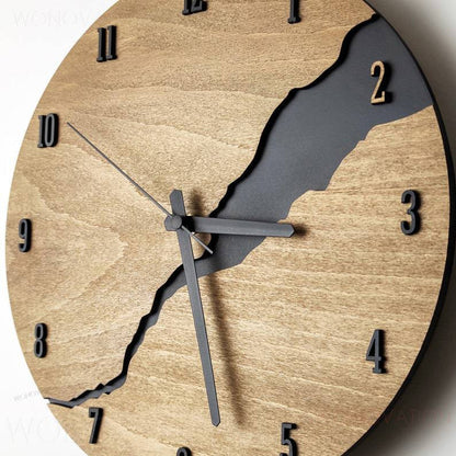 Skanto | Luxurious Wooden Wall Clock - Timeless Design for Any Interior