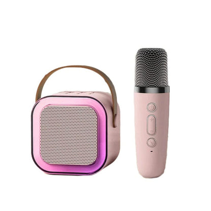 Mini Karaoke Machine with Wireless Microphones | Skanto