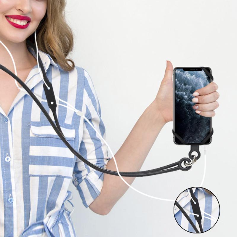 BowLift | Universal Silicone Lanyard Phone Holder