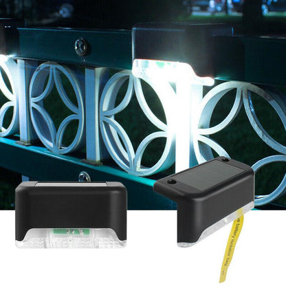 Outdoor Waterproof Stair Solar Lights (4 PCS) | Bowlift