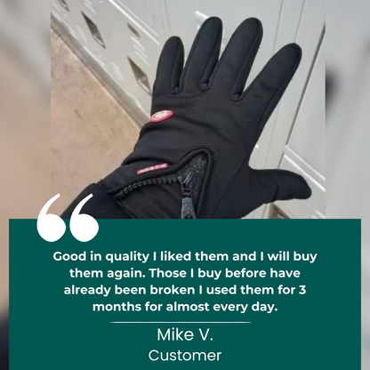 Skanto | Waterproof Gloves: Thermal Touchscreen Gloves | Cycling, Golf, Raynaud's, and Winter Sports