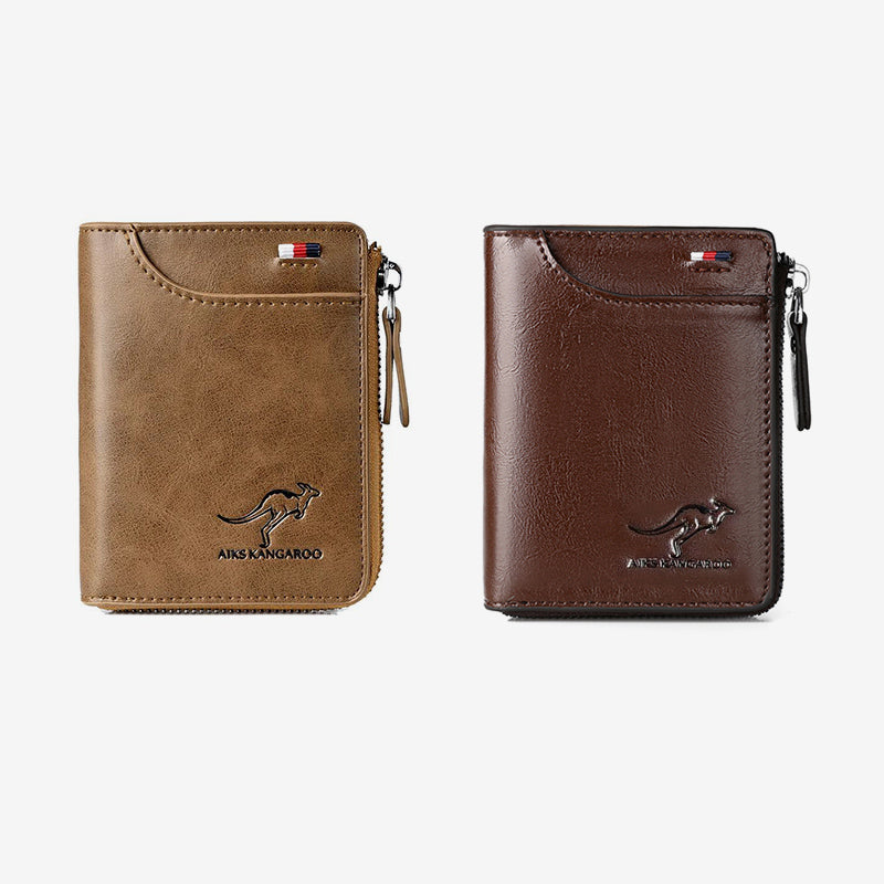 Skanto | Skanto Men's RFID-Blocking Wallet, Multifunctional Credit Card Holder