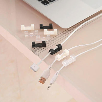 Self-adhesive plastic wire/cable clips | Brehn