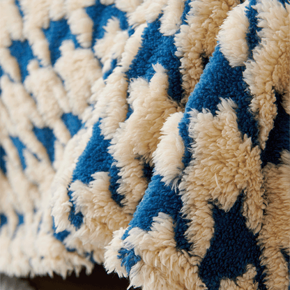 Cozy Houndstooth Sofa Cover - Modern, stylish and durable sofa protector | Karnz