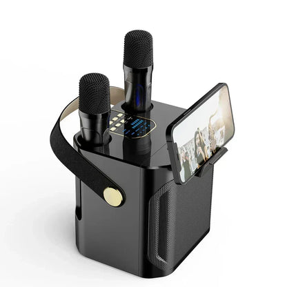 Skanto | SoundJoy Karaoke Speaker – Portable Bluetooth Boombox with 360 Surround