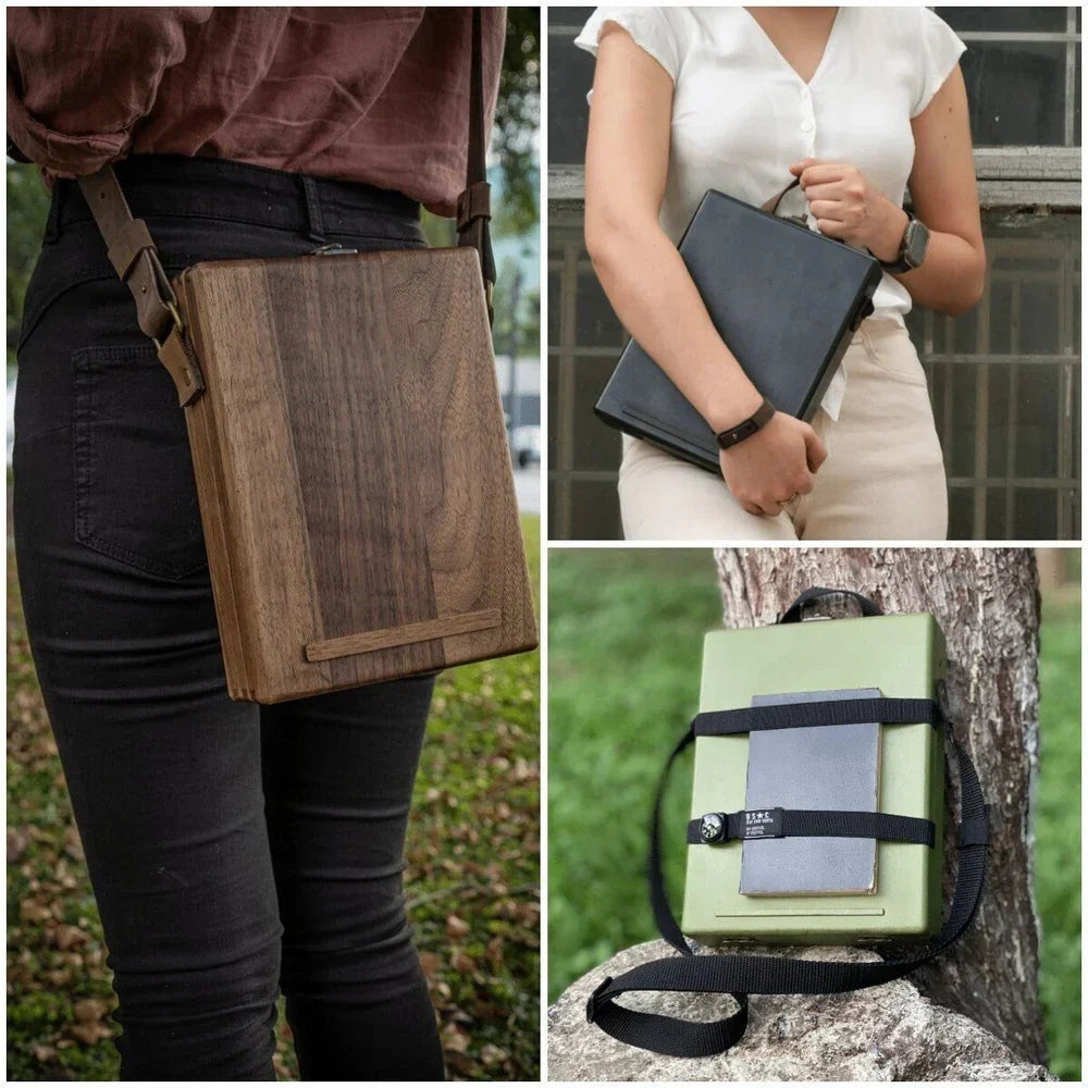 BowLift | Writers Messenger Wooden Box A5