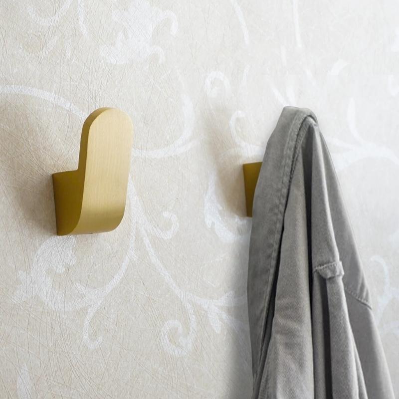 Lauren Golden Brass Robe Hooks