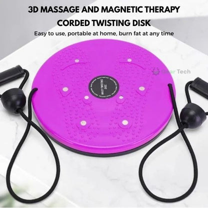 BowLift | Waist Whisper Twisting Disc Pro | Magnetic Massage Balance Board for Core Strength & Waist Training at Home