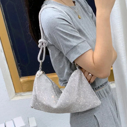 Skanto | Luxury Design Shiny Rhinestones Handbag