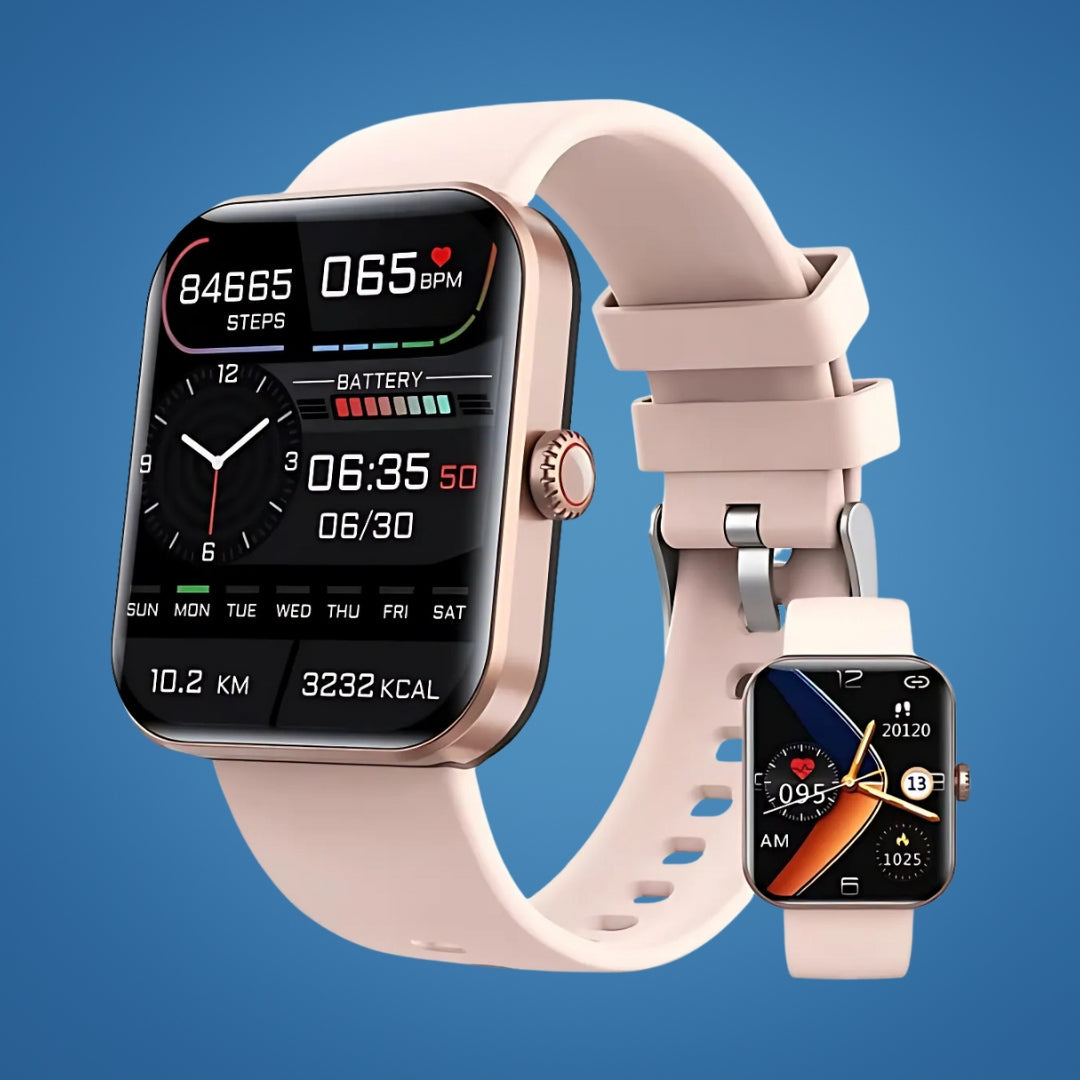 Glucowatch | Non-invasive Blood Sugar Smartwatch – Real-time Monitoring, Trend Tracking & Personalized Notifications Karnz