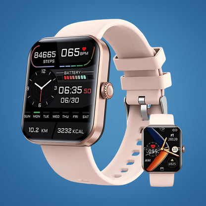 Glucowatch | Non-invasive Blood Sugar Smartwatch – Real-time Monitoring, Trend Tracking & Personalized Notifications Karnz