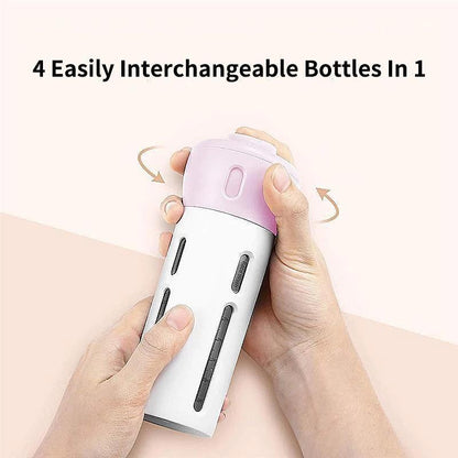 4-in-1 Lotion Shampoo Gel Travel Dispenser | Karnz