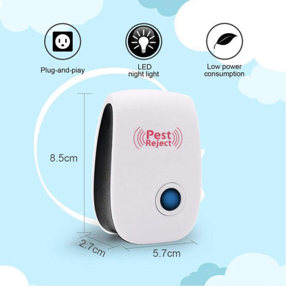 Ultrasonic Pest Repeller – 3-Pack