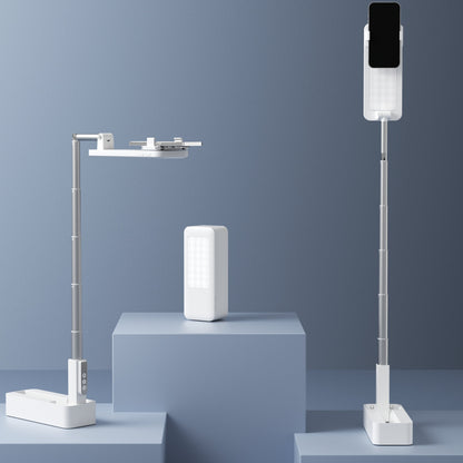 Adjustable 3ft Phone Stand with 360° Rotation, Built-in Light and Wireless Remote - perfect videography, vlogging or live stream Bowlift