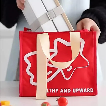 Cartoon Insulated Thermal Food Lunch Bag Bowlift