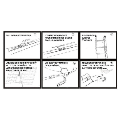 Cleaning tool for the gutter | Bowlift