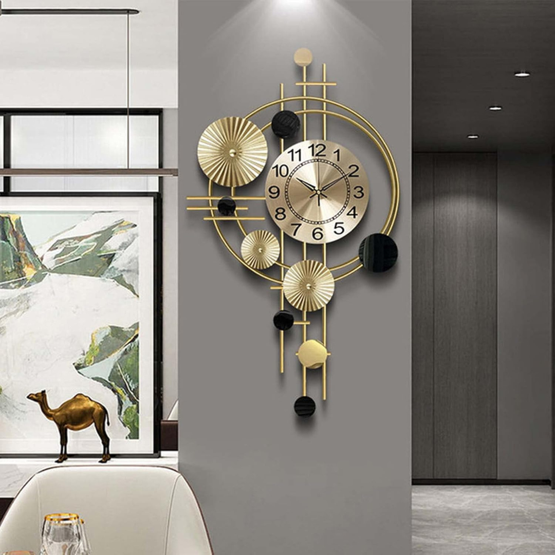 Frendorf | Vornix Large Metal Wall Clock