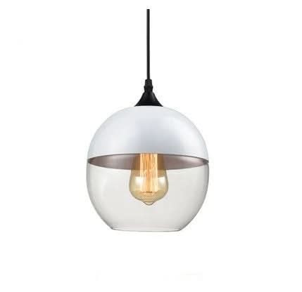 Skanto | Hand-Blown Glass & Wood Pendant Lamp Adjustable