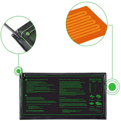 Skanto | Seedling Heat Mat – Temperature Control for Faster Germination and Growth