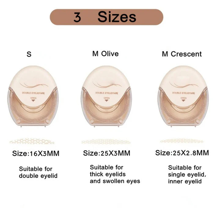 BowLift | Glue-free invisible double eyelid stickers