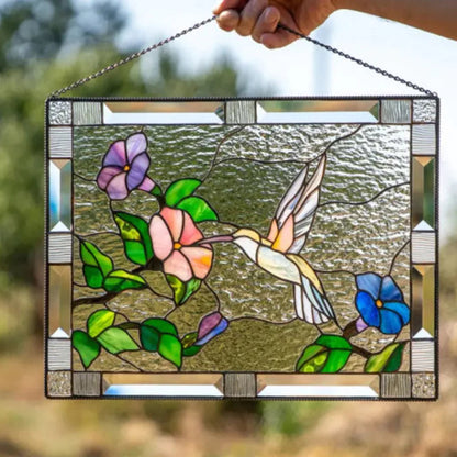 Skanto | Rectangular Bird Window Decoration