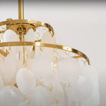 Skanto | Stylish Vintage Lamp with Shells and Coastal Ambiance