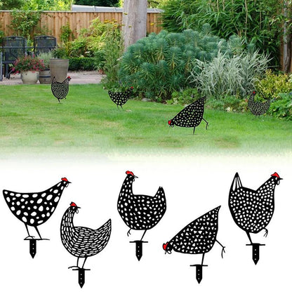 BowLift | Simulated Chicken Ornament for the Garden