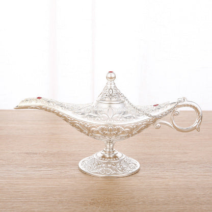 Aladdin Magic Lamp Alloy Decoration
