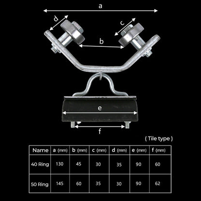 BowLift | Angle Iron Track Hanging Line Pulley