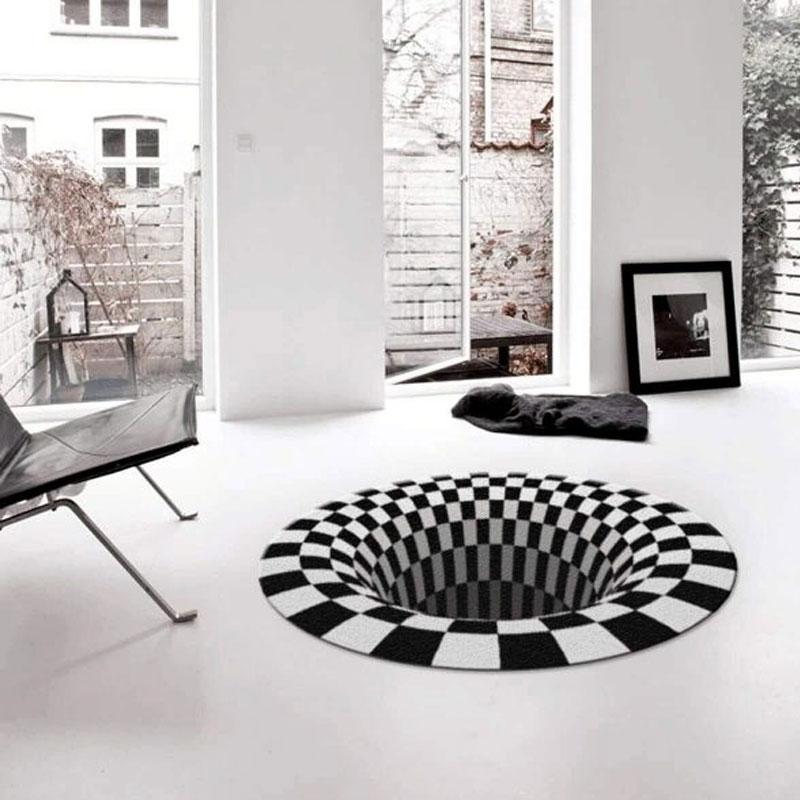Rug with optical illusion | Bowlift