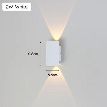 Skanto | Light - Modern Weather-Resistant LED Wall Lamp Made of Aluminum for Outdoor Use