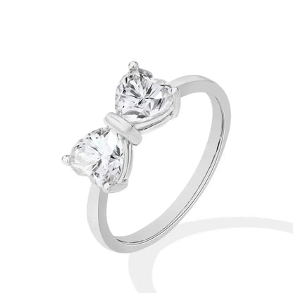BowLift | S925 Moissanite Feminine Bow Ring