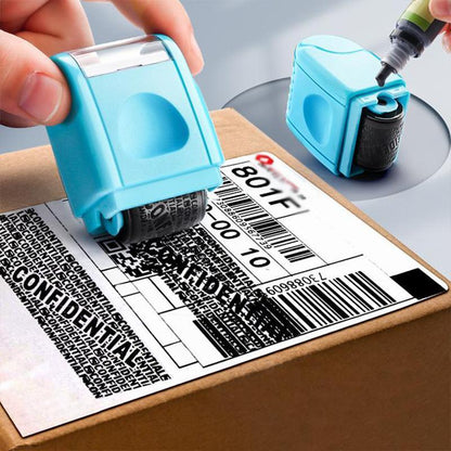 Identity Theft Protection Privacy Seal Roller Stamp | Bowlift