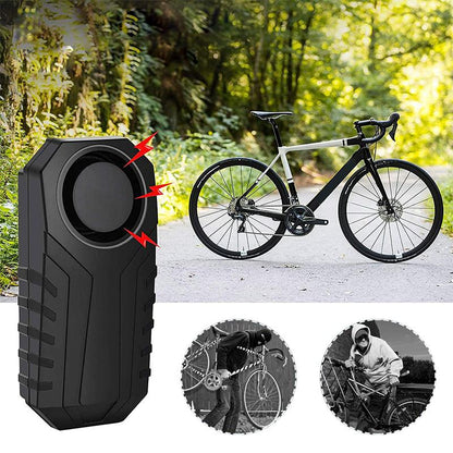 Wireless theft alarm system for bicycles